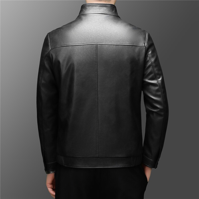 Z5572男士秋冬新款长袖PU皮外套立领休闲青年夹克,男装夹克,电商B360A（原721A）