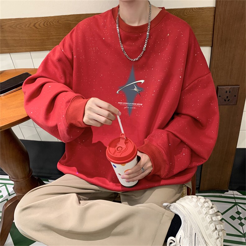 特p38控68满天星50棉圆领卫衣MW504,男装卫衣,电商B370