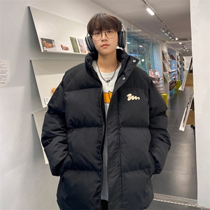 现货 抖音得物可供视频 冬季三防加厚羽绒棉衣外套面包棉服 81157图片
