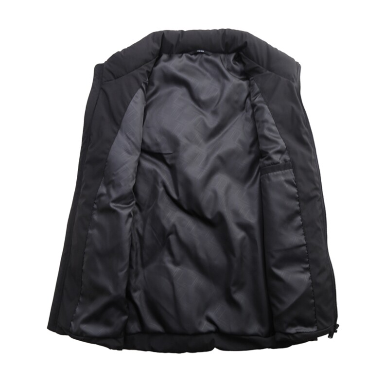 冬季新款马甲羽绒服男士立领加厚保暖中年男装商务休闲背心外套,男装背心/马甲,电商B212（原钱塘6029）