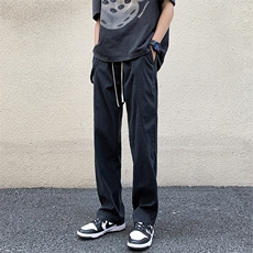 直筒工装裤男士胖子大码裤子男生宽松阔腿休闲长裤KJ02P60，男装工装外套，电商D325