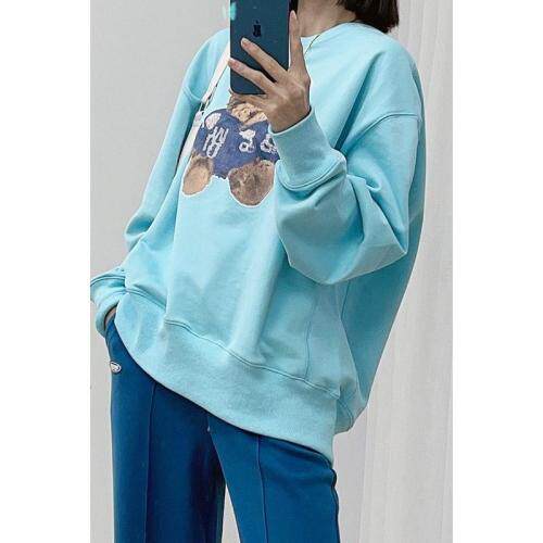 现货well小熊卫衣，女装卫衣/绒衫，maiku