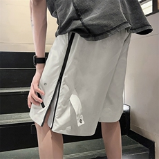 夏季新款工装短裤男潮牌ins休闲裤宽松大码中裤五分裤D0602-P46，男装牛仔裤，星座308B-2