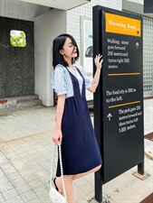 夏季连衣裙，女装连衣裙，依姐衣妹