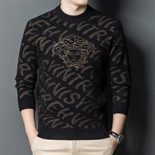 冬装厚毛衣男2023新款中年男士保暖针织衫中老年XXLB25015-P100,男装针织衫/毛衣,电商B212（原钱塘6029）