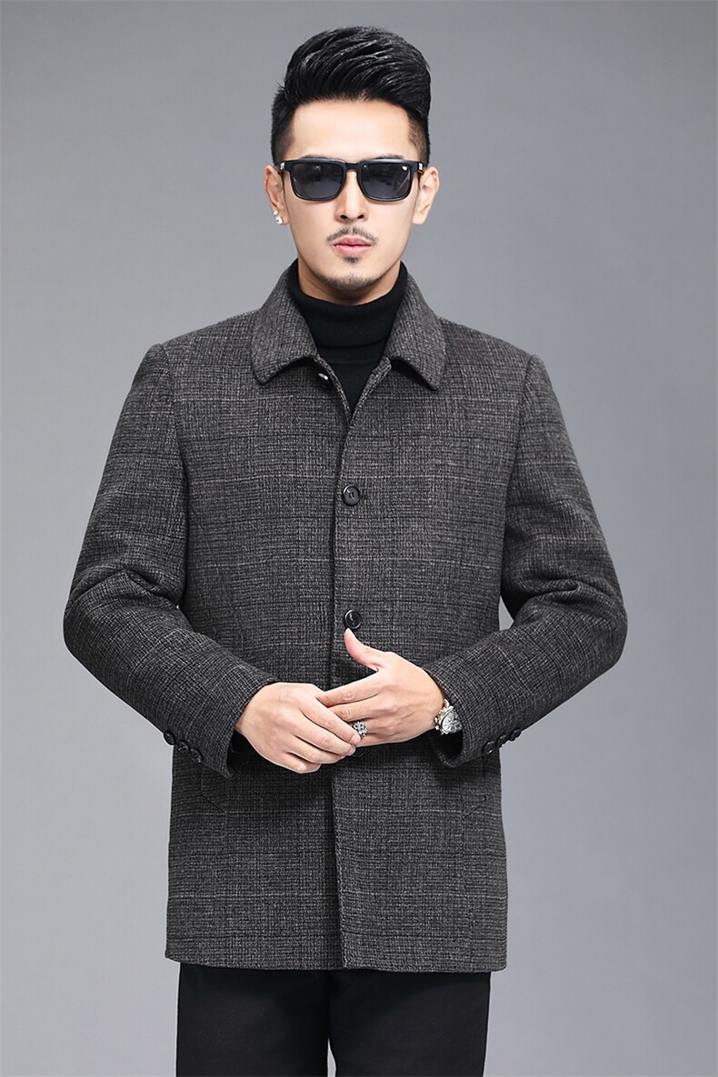2023冬新款双面呢羊毛尼子休闲中年男毛呢大衣外套ALXB98023-P400,男装羽绒服,电商B212（原钱塘6029）