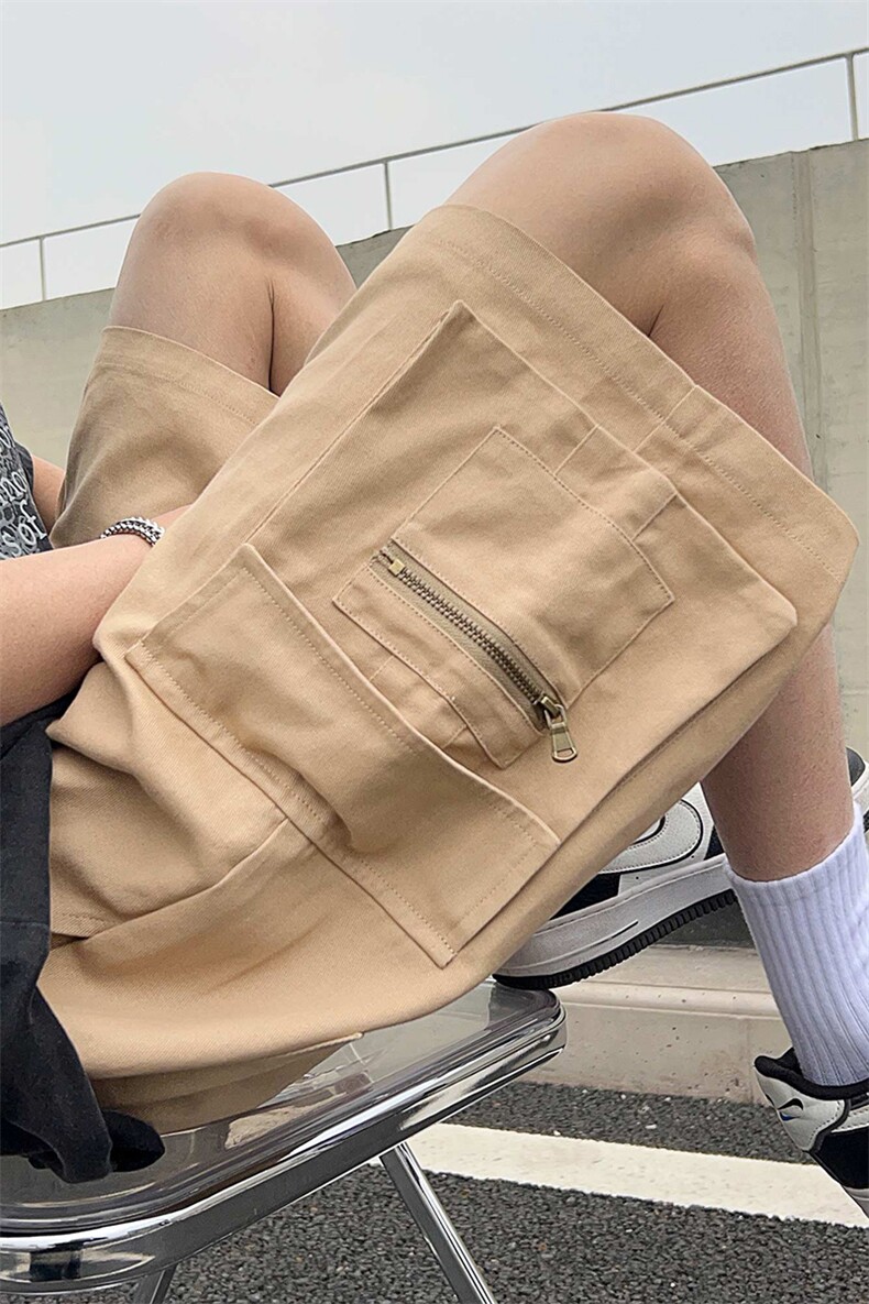 外景夏季工装短裤男美式宽松直筒休闲五分裤子-A1056TP30控48,男装牛仔裤,电商B241