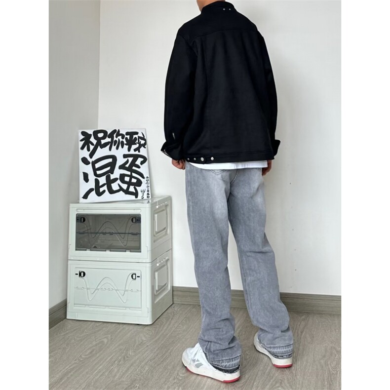 美式牛仔裤男款秋季长裤潮HB14P42,男装牛仔裤,星座1116-2