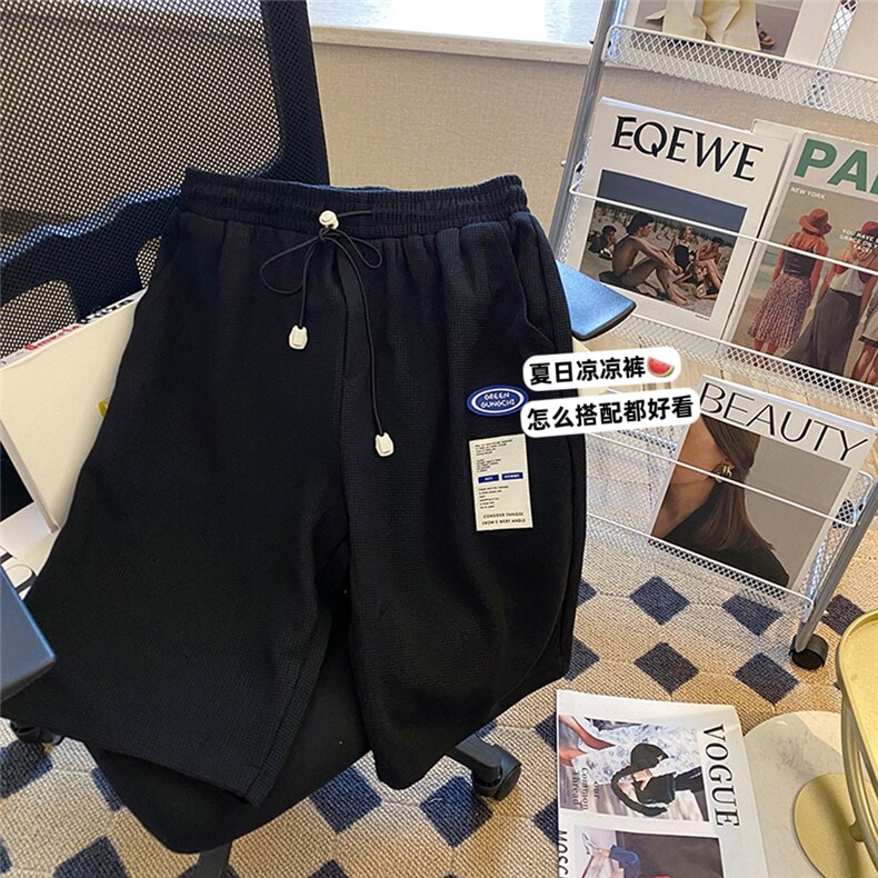 夏季新款时尚休闲潮男百搭五分裤,男装休闲裤,四季星座218-1