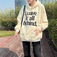 加绒卫衣，女装卫衣/绒衫，诺贝