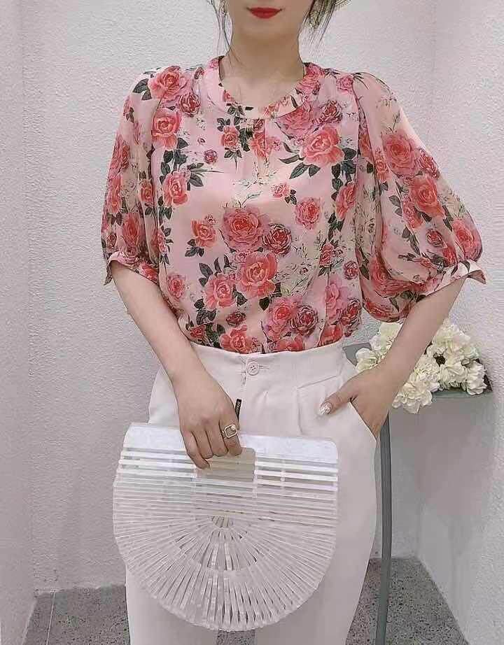 现货、花色上衣，女装，艾妮莉