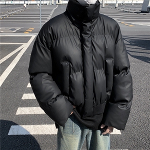 DHT34-P90新款2025年男士潮流百搭韩系港风棉服外套棉衣图片