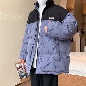 新款双面穿棉服宽松时尚港风青少年棉袄外套MY20815P-60图片