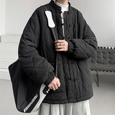 8XL-M特大码风男棉衣加厚唐装男中式棉服立领棉服MY1701P120，男装棉衣，电商D206-1