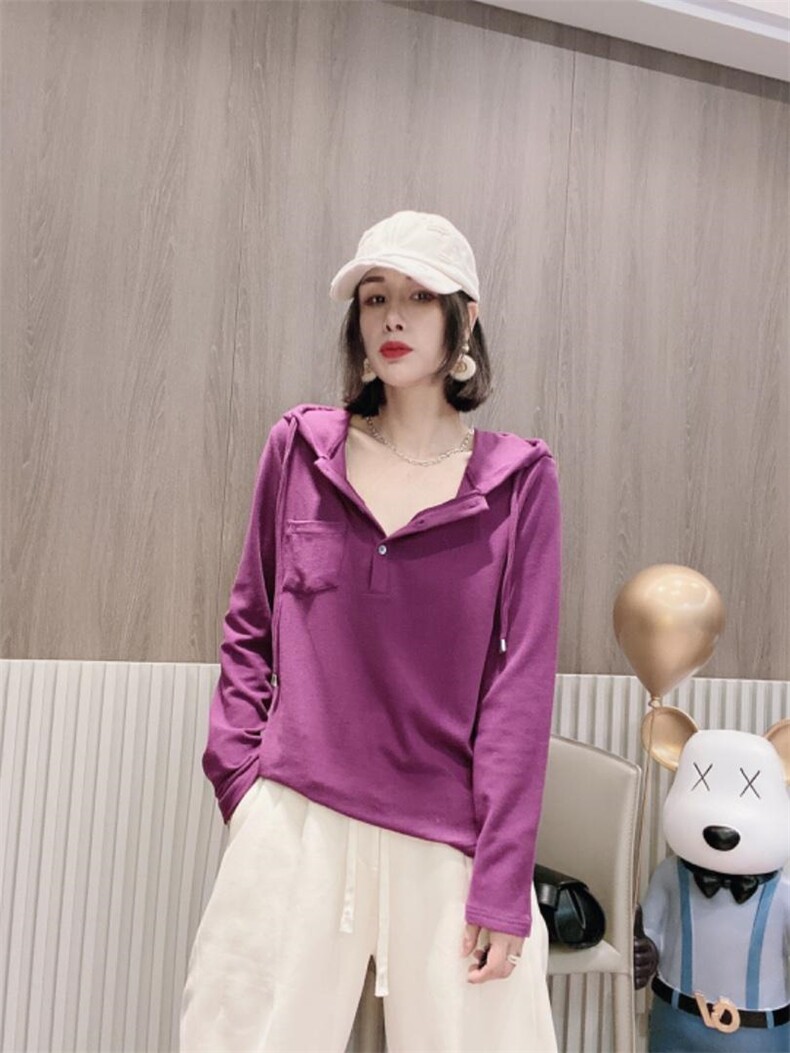 帽子双面加绒灯芯绒打底衫ＭLXＬ，其它，可纳奇