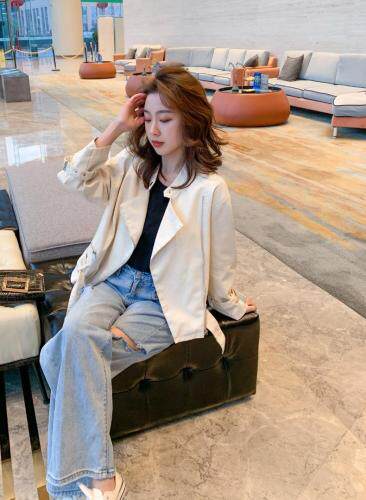 秋装新款皮衣，女装皮衣，哈咔