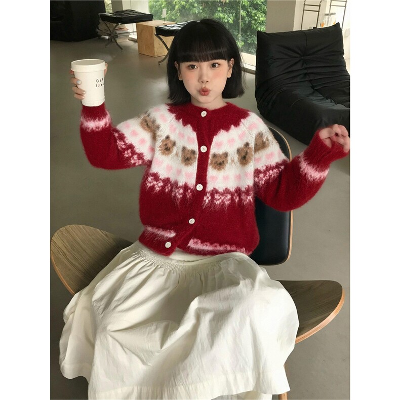 1506-1/G31460/P69圣诞穿搭费尔岛毛衣外套女秋冬季,男装针织衫/毛衣,星座1506A