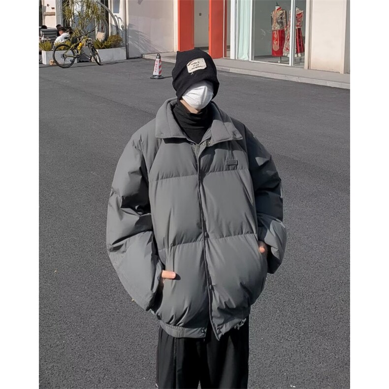 新款棉衣男冬季棉袄外套韩版潮流面包服 M8147 P95图片