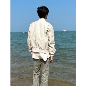 短款夹克潮牌伐木棒球服外套男女同款DY195-P80图片