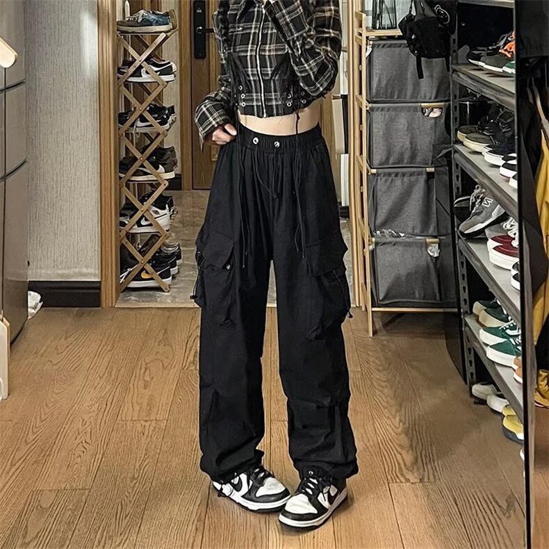 cityboy黑武士裤子男夏季日系复古多口袋工装裤高街休闲K0024-P38,男装休闲裤,星座1008