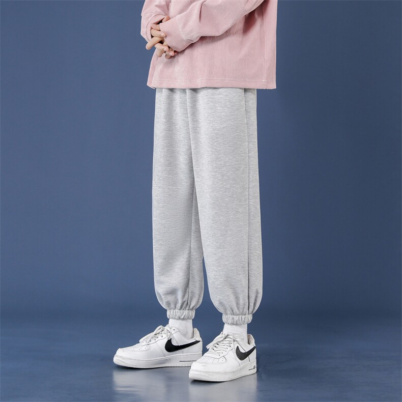 加绒2023秋冬卫裤高弹健康布聚酯纤维WK602-1-p22加绒特批30,男装休闲裤,星座718-1
