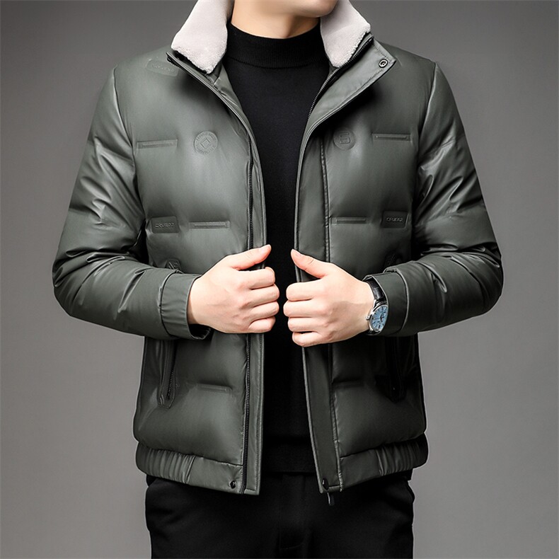 立领羽绒服保暖男装90白鸭绒保暖宽松大码防寒服XY29219-P310,男装羽绒服,星座1105-3