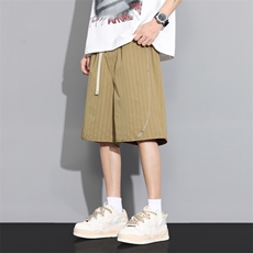 夏季工装短裤男ins潮牌休闲百搭潮流痞帅五分裤D02519-P40，男装牛仔裤，星座308B-2