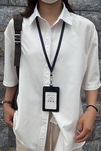 薄款冰丝短袖衬衫男简约纯色垂感休闲痞帅衬衣 CS288-P20图片