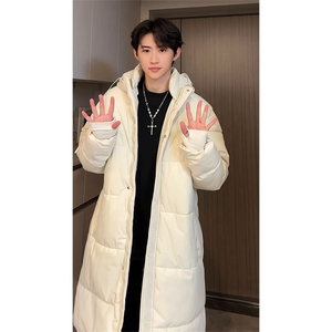 三防连帽中长款棉服男工装保暖加厚户外棉衣M8804（棉衣）特P75图片