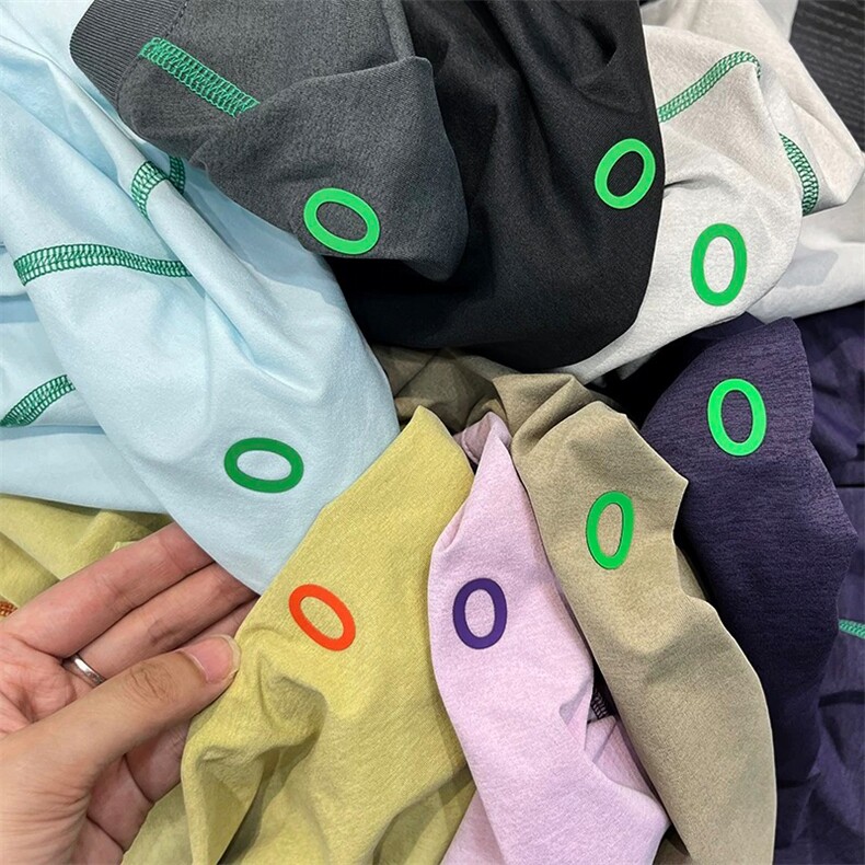 网图八色原版山系字母撞色明线户外防嗮速干长袖男女A800-P40，男装卫衣，星座1505