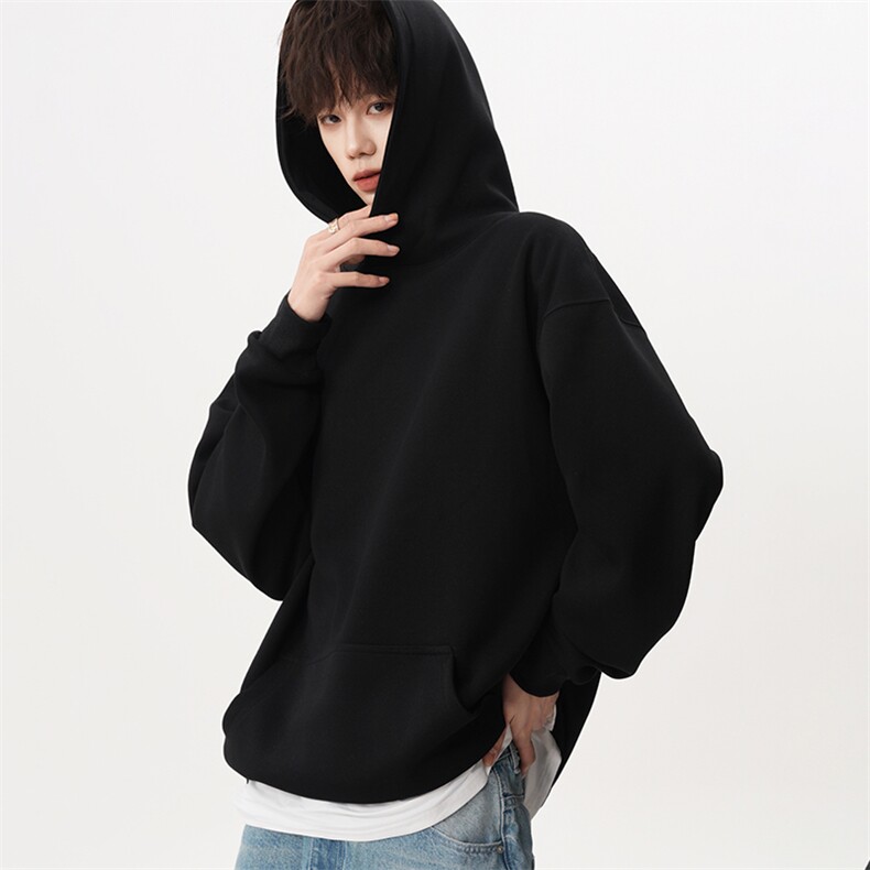 无帽绳连帽卫衣A158-LMWS00-加绒P36 常规30图片