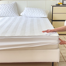 新款磨毛布压花夹棉床笠，床单，一起卖家纺