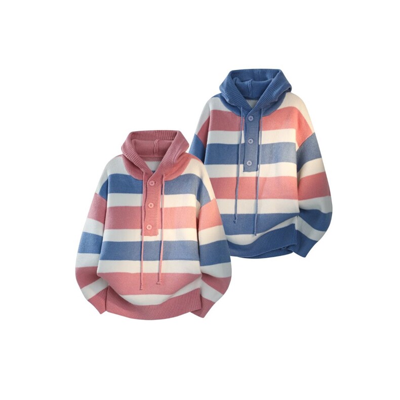 1303B-MY842-P45特P秋冬美式重磅慵懒休闲连帽毛衣内搭针织衫，男装针织衫/毛衣，星座1303B