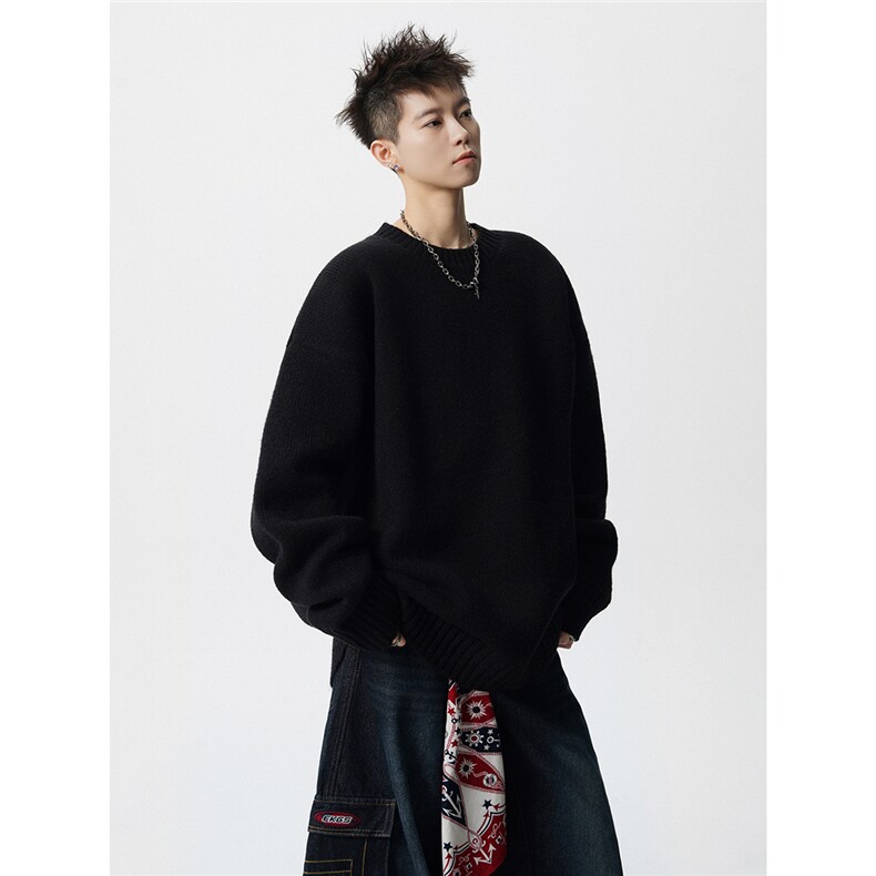 现货足时尚休闲男装套头毛衣M441-特P45图片