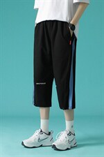 7XL~M2023夏季新款加肥加大码潮流小脚百搭七分裤男中裤控价68,男装休闲裤,钱塘717(原712)