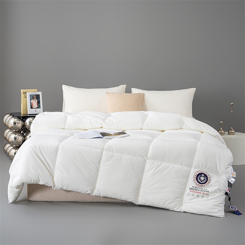 秋冬新品-A类仿鹅绒抗菌冬被子被芯，被套/被芯，一起卖家纺