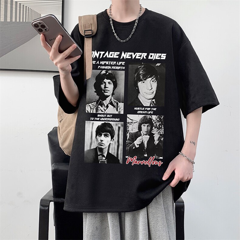 麂皮绒短袖t恤男大码半袖男JD82451-P25,男装T恤,电商A040