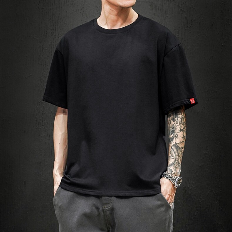 2021夏季新马切达日系大码男已注册卡通印花短袖T恤T1055-P25,男装T恤,电商A001
