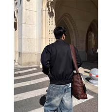 美式复古夹克男潮牌宽松棒球服翻领外套513AJK2399P69，男装夹克，星座513A