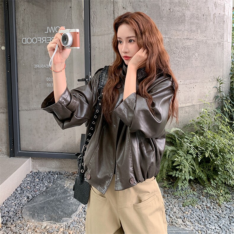 2025秋装新款现货皮衣2C256-101-P145-K218,女装皮衣,2C256