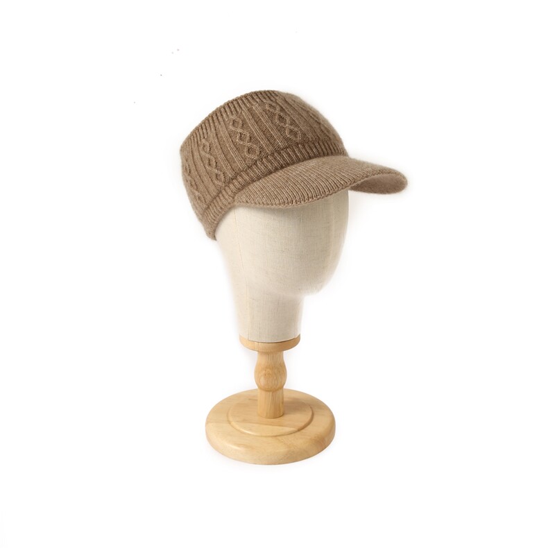 2025年春季新款百搭女士空顶帽，帽子，绒上羊绒