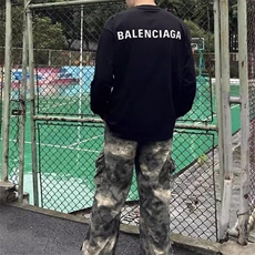 美式高街迷彩多口袋复古工装裤男女春秋季直筒修身显瘦微喇休闲裤，女装牛仔裤，星座506A