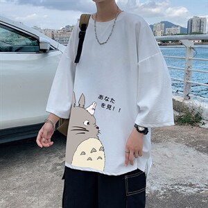 Q11150-P30 春夏季七分袖t恤男大码五分袖男短袖中袖图片