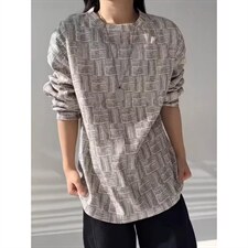 扎染格纹长袖t恤男女春秋重磅正肩圆领卫衣内搭打底衫W191，男装T恤，星座1116A（原606A-3）