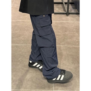 【网图有货】藏蓝色工装裤男款夏季美式机能冲锋裤KZA139WW-特P43图片