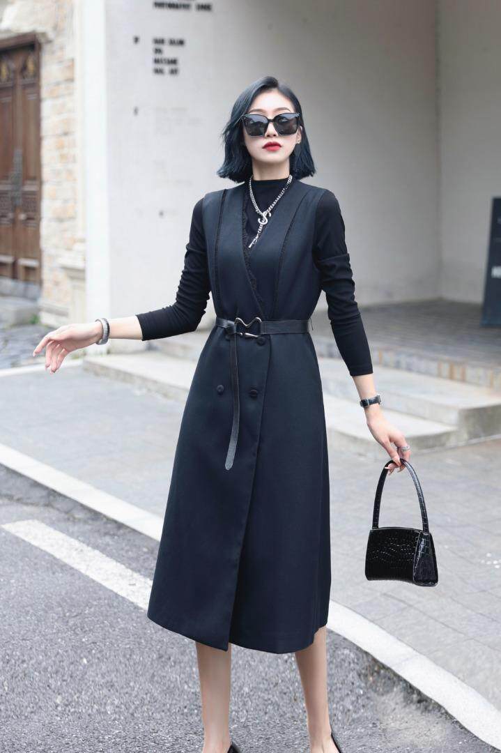 两件套连衣裙，女装连衣裙，斯瑞威