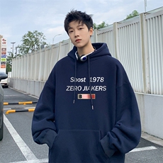 ！连帽圆领卫衣男装港风帽衫男LM179-P35，男装卫衣，电商B367