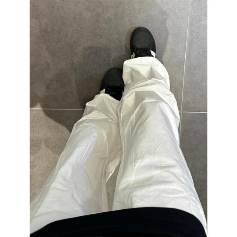 【网图】白色速干工装裤男夏季降落伞兵裤子美式机能LLKZ11-特P48图片