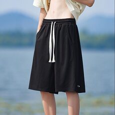 运动短裤男士夏季宽松休闲五分卫裤子2025新款青少年薄款外穿中裤，男装休闲裤，星座506A