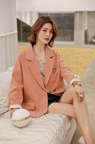 2021韩版新款女装韩版时尚修身外套，女装，贻思茗
